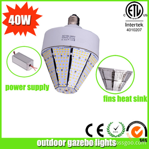 40W Warm White Outdoor Gazebo Lights E40 E27 (BB-HJD-40W)
